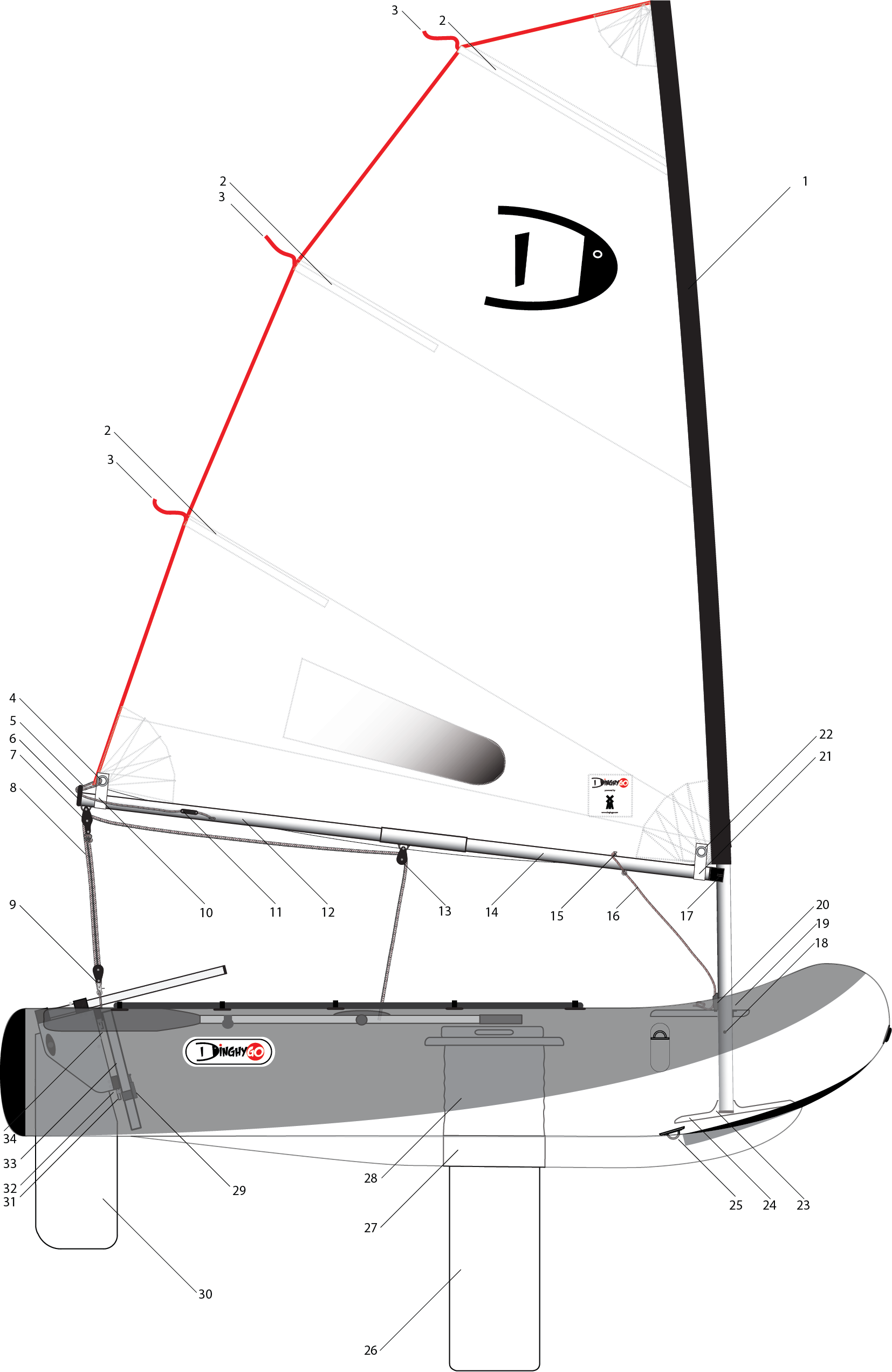 Orca 280 — Vista lateral